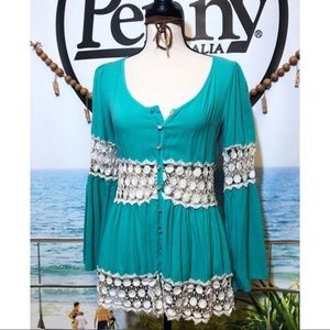 ENTRO PRESCOTT Bell Blouse